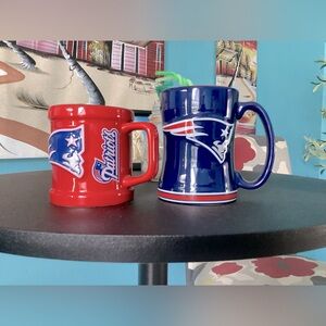 Red and Blue Mugs